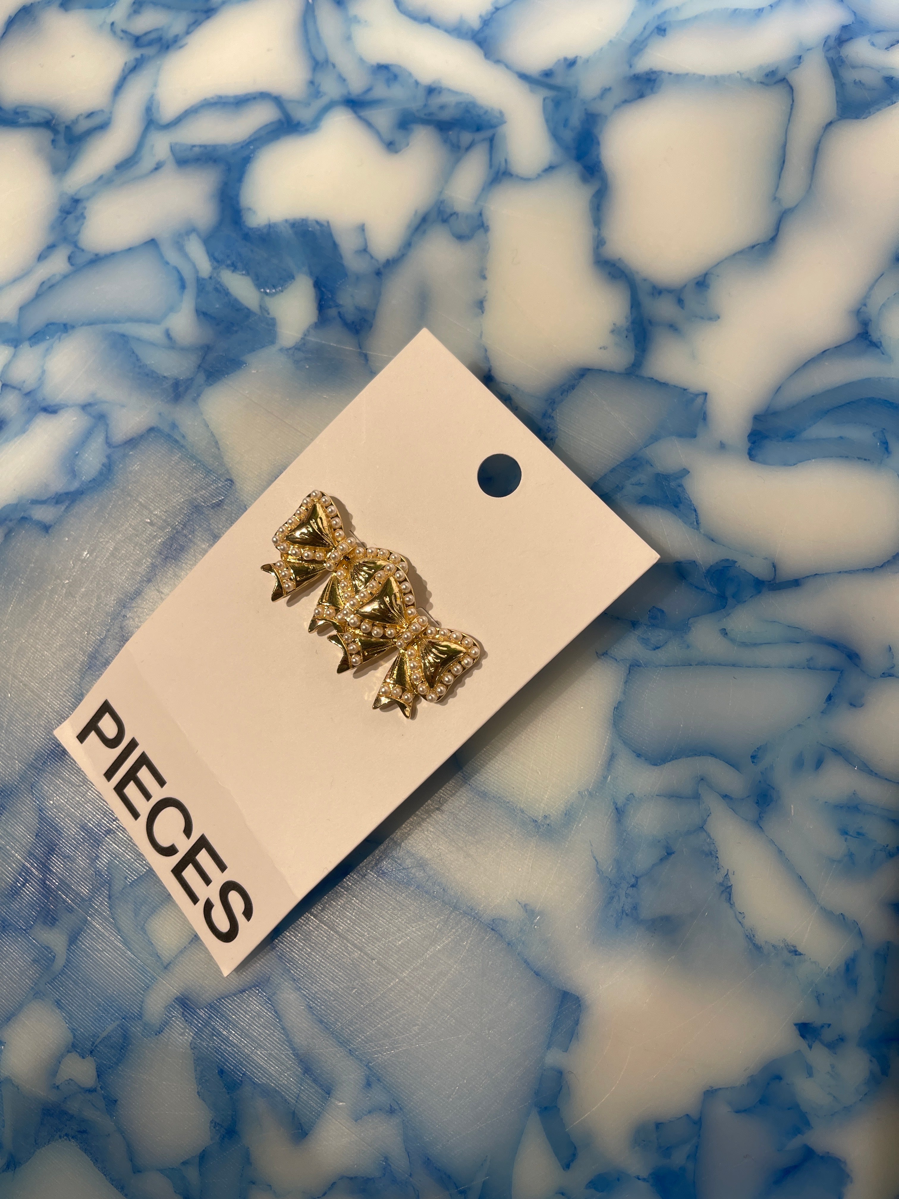 PCROSA Earrings - Gold Colour